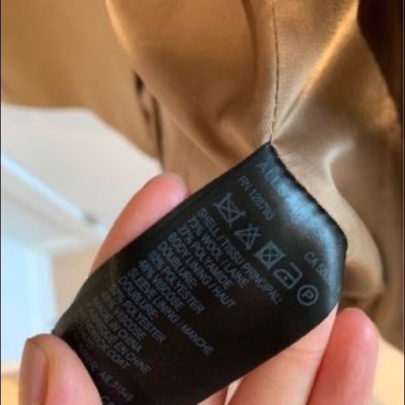 All saints hendricks camel wool coat - Picture 7 of 7